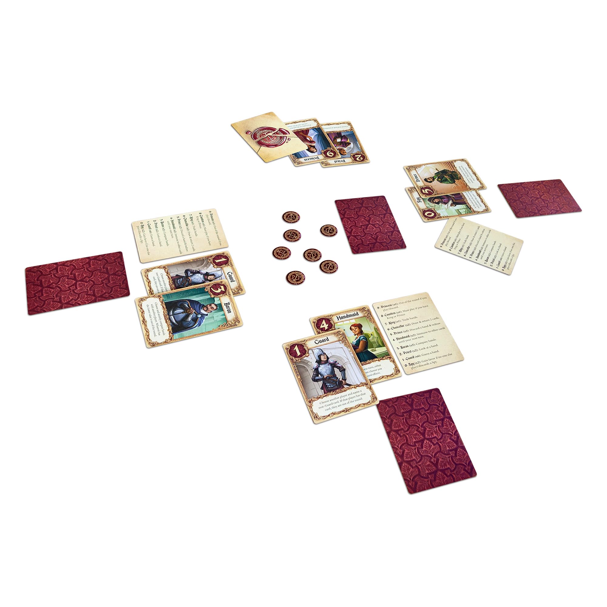 Amazon.com: Love Letter Card Game (2025 Refresh) | Deduction